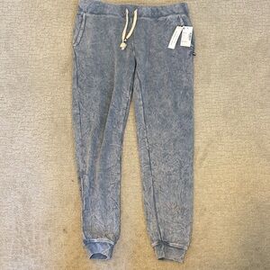 Sol Angeles Blue Jogger Pants with Drawstring